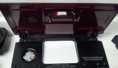 93 Corvette Anniversary Convertible Ruby Red Fuel Door